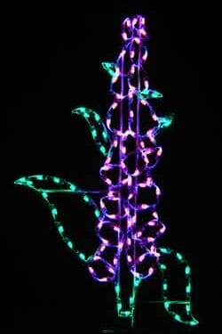 FOXGLOVE FLOWER HOLIDAY DISPLAY