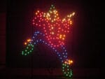 8' Animated Scarecrow Holiday Light Display