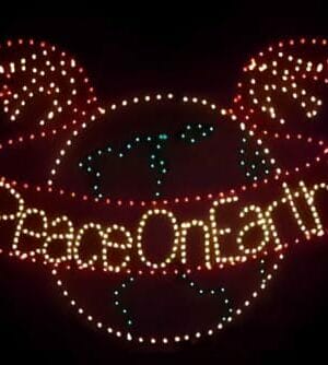 18' Peace On Earth Globe Holiday Light Display