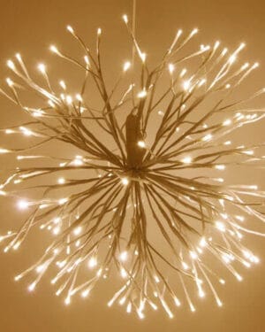 5 MM LED WARM WHITE STARBURST