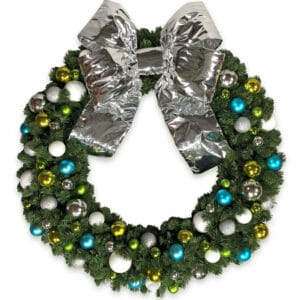 36" Non-Lit Coastal Garland Bullpine Wreath