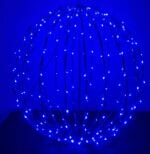 Blue LED Light Sphere