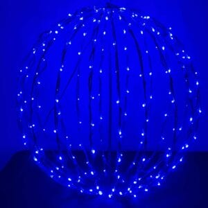 Blue LED Light Sphere