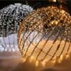 Creative Displays Cool White and Warm White LED Light Sphere
