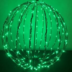 Green LED Light Sphere