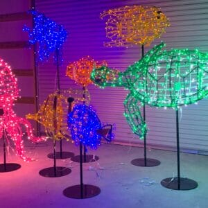 SEALIFE CUSTOM FABRICATED LIGHT DISPLAY