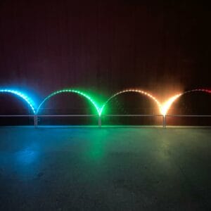 72" RGB Leaping Arches
