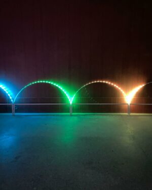 72" RGB Leaping Arches