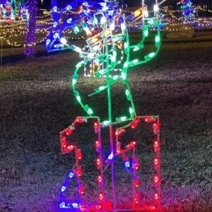 8' Twelve Days Of Christmas - Day 11 Holiday Light Display