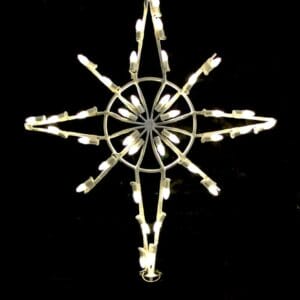 8' 2D Nativity Star LED Commercial Tree Topper
