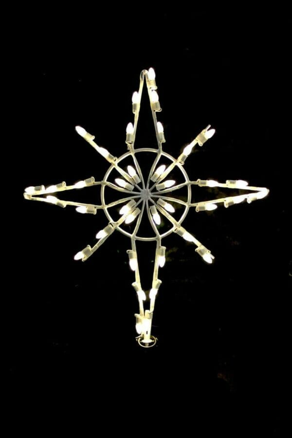 8' 2D Nativity Star LED Commercial Tree Topper