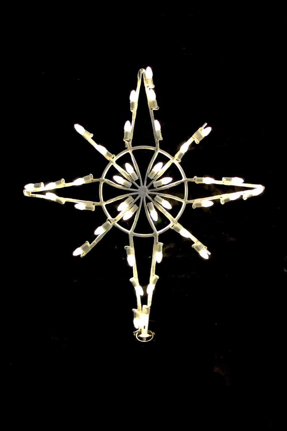 36 Inch 2D Nativity Star Tree Topper 36 Inch 2D Nativity Star Tree Topper
