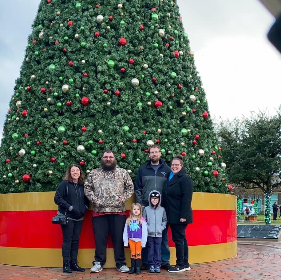 14' Christmas Panel Tree