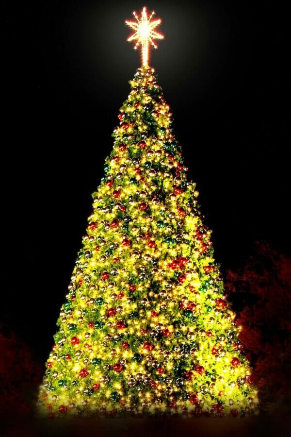 Creative Displays 34 Foot Christmas Panel Tree