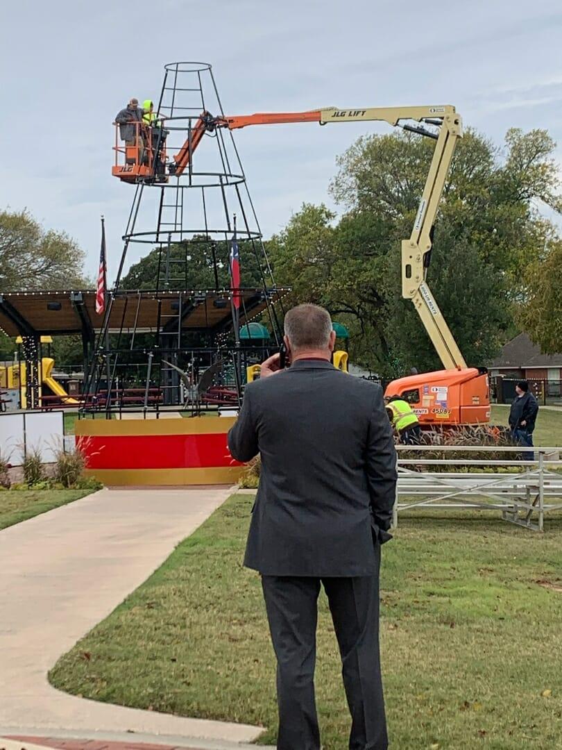 14' Christmas Panel Tree