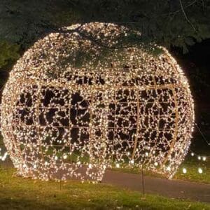 12' Bauble Walkthrough Ornament Holiday Light Display
