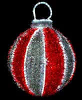 30" 3D Classic Ornament Holiday Light Display