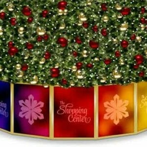 4' Tree Base Skin With RGB Backlighting