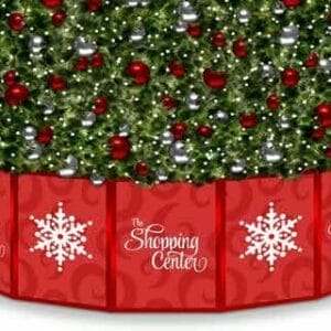 4' Panel Tree Riser Ring With Printed Graphics