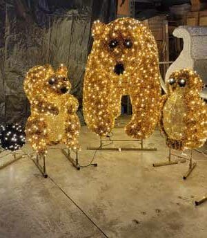 Critters Holiday Lighting Display