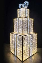 9' Majestic Packages Holiday Light Display