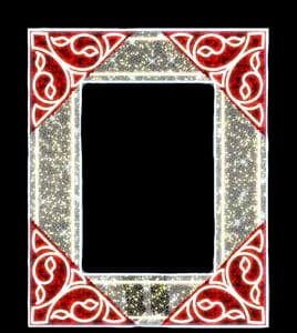 Creative Displays Rennie Nouveau Photo Frames Holiday Light Display