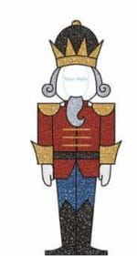 Nutcracker Infantry Adult-size Look Through Photo Ops Holiday Display