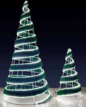 6' Spindle Tree Holiday Light Display