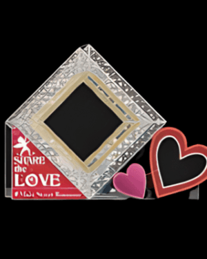8' Valentine's Day Photo Frame Fabricated Display