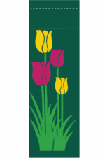 Tulip Time In Spring Street Banner 02350