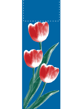 Real Red Tulips Street Banner 05312