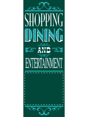 Downtown Entertainment Street Banner
