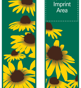 Yellow Cone Sunflowers Street Banner Set 06313