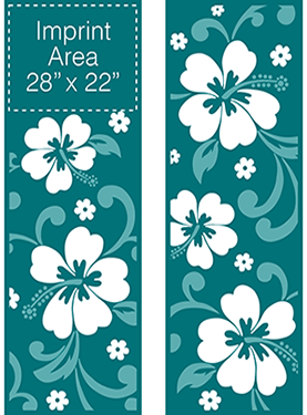 Happy Hibiscus Street Banner Set