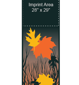 Sunset Maples At Night Street Banner 07224