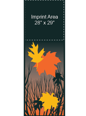 Sunset Maples At Night Street Banner 07224