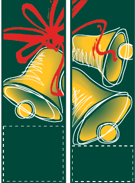 Joyous Ringing Bells Street Banner Set 07328