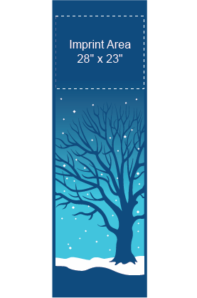 SNOWFLAKE SERENADE STREET BANNER - Image 17
