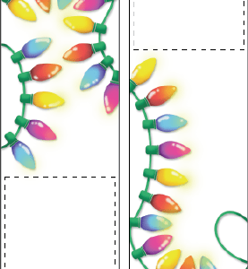 HOLIDAY LIGHTS STREET BANNER SET