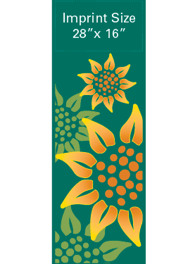 Sunny Sunflowers Street Banner 09201