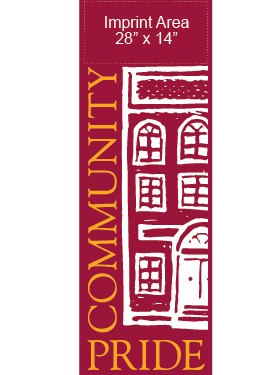 Pride Of Community Street Banner
