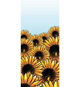 HiTech Sunflowers Street Banner
