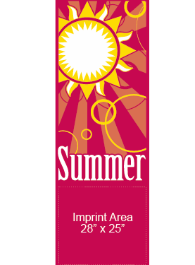 Hot Summer Days Street Banner 10204_30x94