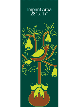 Partridge In Pear Tree Street Banner 10216