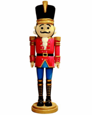 11' Nutcracker Fiberglass Holiday Display