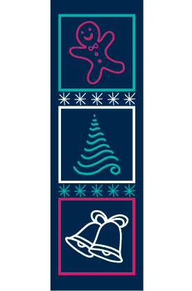 SNOWFLAKE SERENADE STREET BANNER - Image 42