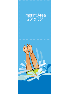 Water Splash Street Banner 11935