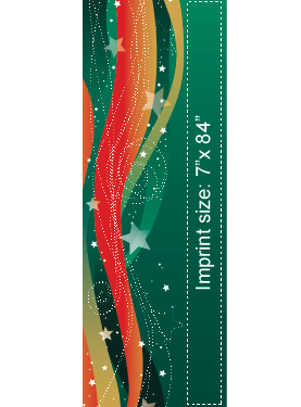 Green Streamer Celebration Street Banner