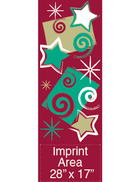 Whimsical Stars & Swirls Street Banner 12322