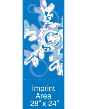 Blue Wonder Snow Street Banner 12323